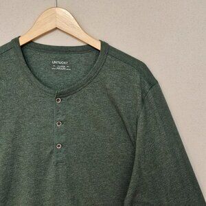 UNTUCKit Long Sleeve Henley XL